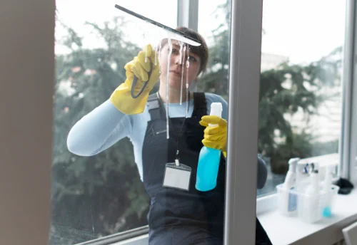 Nettoyage de vitres intérieures et extérieures à Guimps